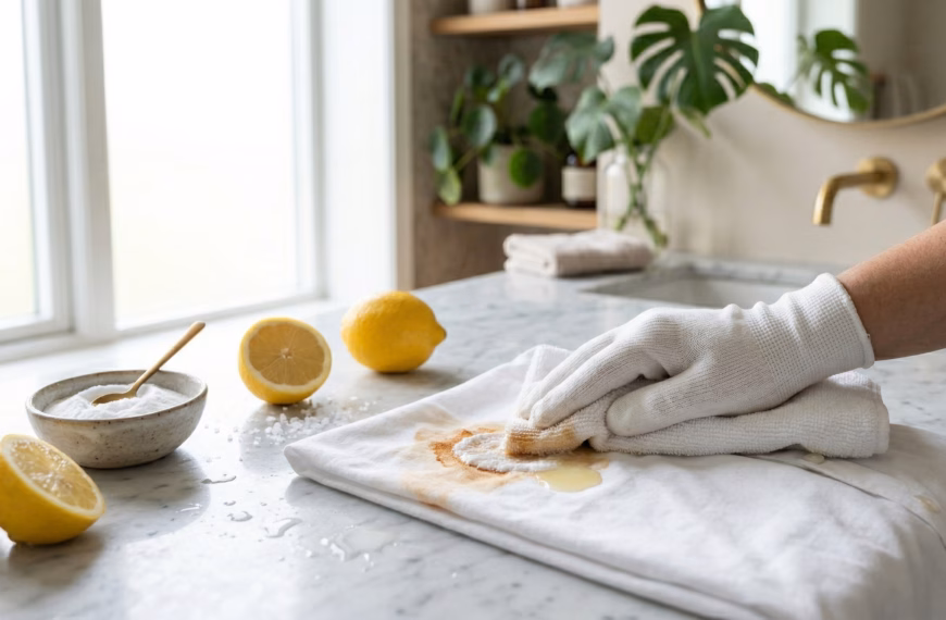 Méthode experte pour enlever tache de rouille sur un vêtement en coton blanc - Expertise NOBO.