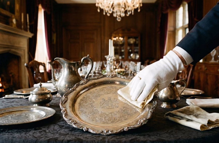 Expert NOBO pour nettoyer étain et faire briller un chandelier ancien.